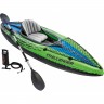 Байдарка INTEX CHALLENGER K1 (до 100кг) весла, насос 274х76х38см 68305