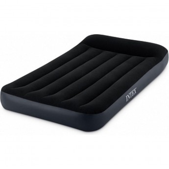 Надувной матрас INTEX PILLOW REST CLASSIC FIBER-TECH 64146, 99 х 191 х 25 см, c встроенным насосом Надувной матрас INTEX PILLOW REST CLASSIC FIBER-TECH 64146, 99 х 191 х 25 см, c встроенным насосом